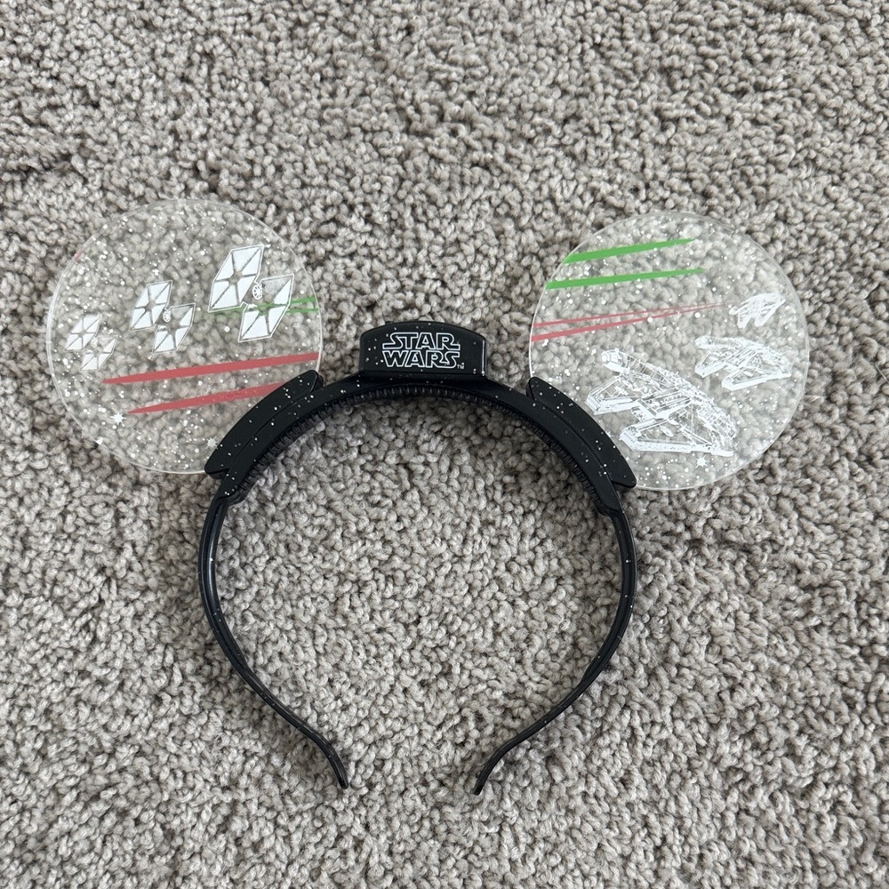 Disney Parks Star Wars Light Up Mickey Ears